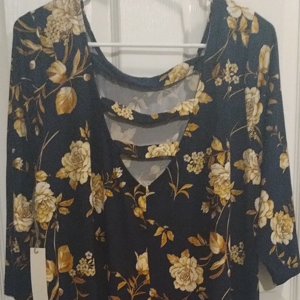 Nine Briton Knit Rose dress